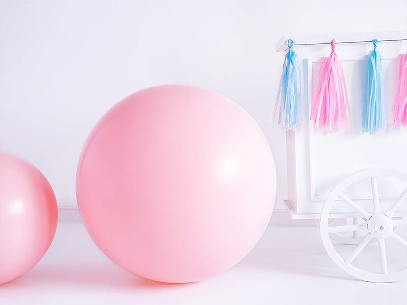 Latex Balloon Jumbo 1m Light Pink Pastel OLBO-081B