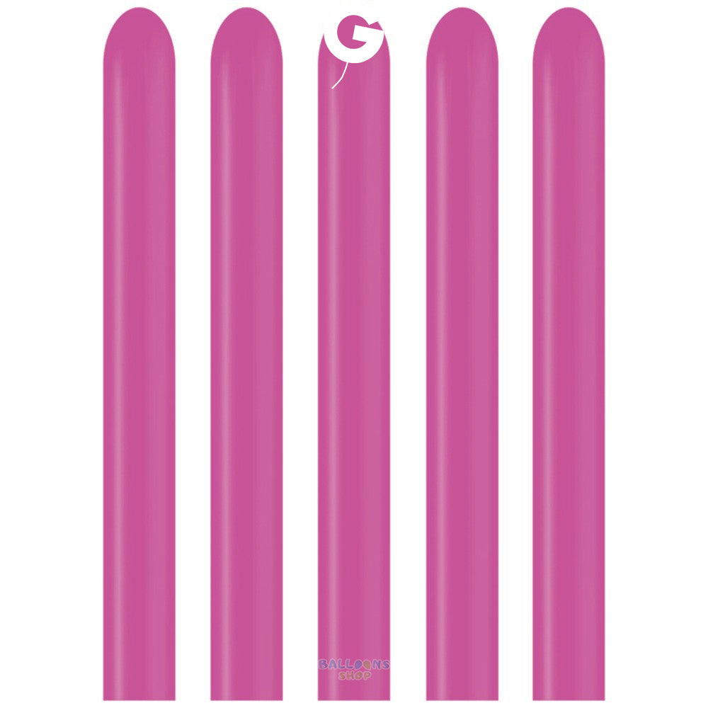 Baloane Latex Modelaj 2.5/152cm Standard Fucsia D2.Q160.07