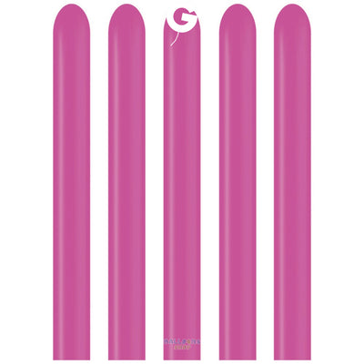 Baloane Latex Modelaj 2.5/152cm Standard Fucsia D2.Q160.07