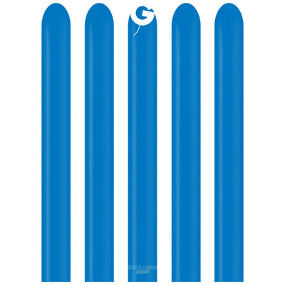 Baloane Latex Modelaj 2.5/152cm Standard Albastru D2.Q160.10