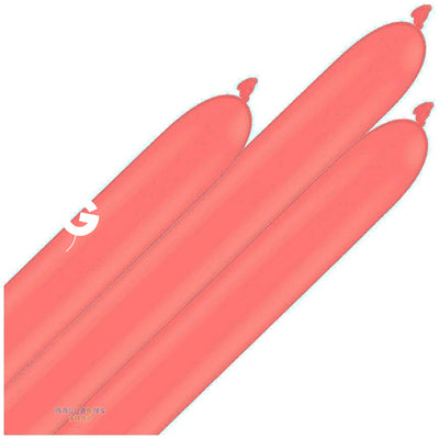 Baloane latex Modelaj 5/152cm Standard Coral Q260.78