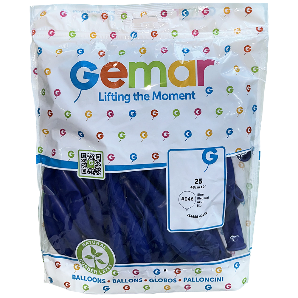 Balon Latex Jumbo 41cm Bleumarin Standard RR16P.46