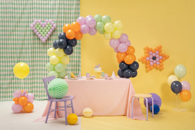 Plastic stand for 5 balloons