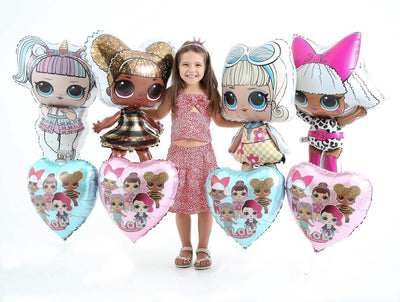 Foil Balloon Figurine LOL Surprise 68x86 cm AMS 38446