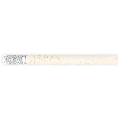 White-Gold Confetti Cannon Mix 35 cm