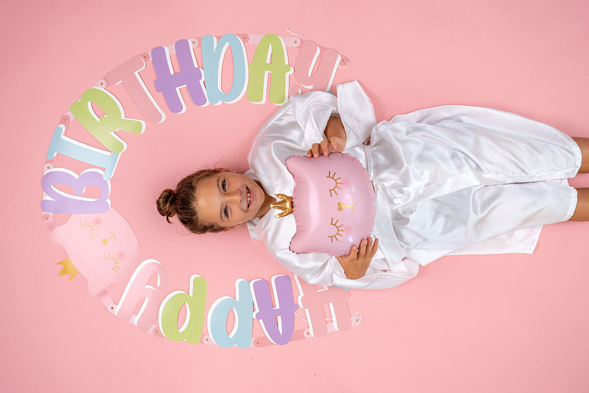 Banner Happy Birthday Kittens 200cm Grabo