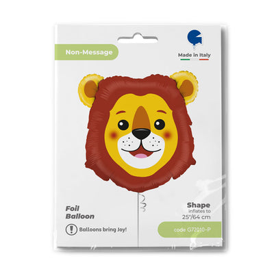 Foil Balloon Lion Head Figure 64 cm Grabo