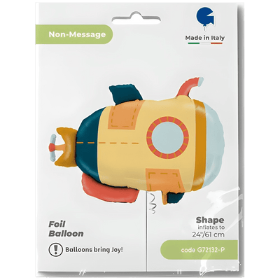 Balon Folie Figurina Submarin 61cm Grabo