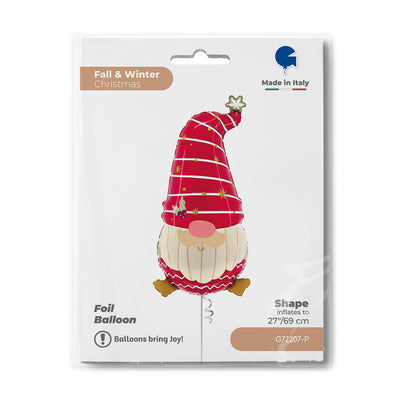Foil Balloon Festive Elf Figurine 69cm