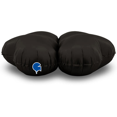 Black Heart Big Base Foil Balloon 61 cm Grabo