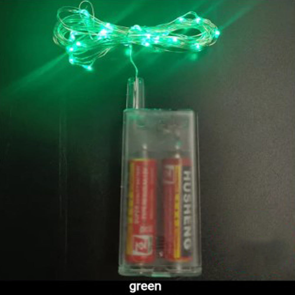 Green LED Garland 3m