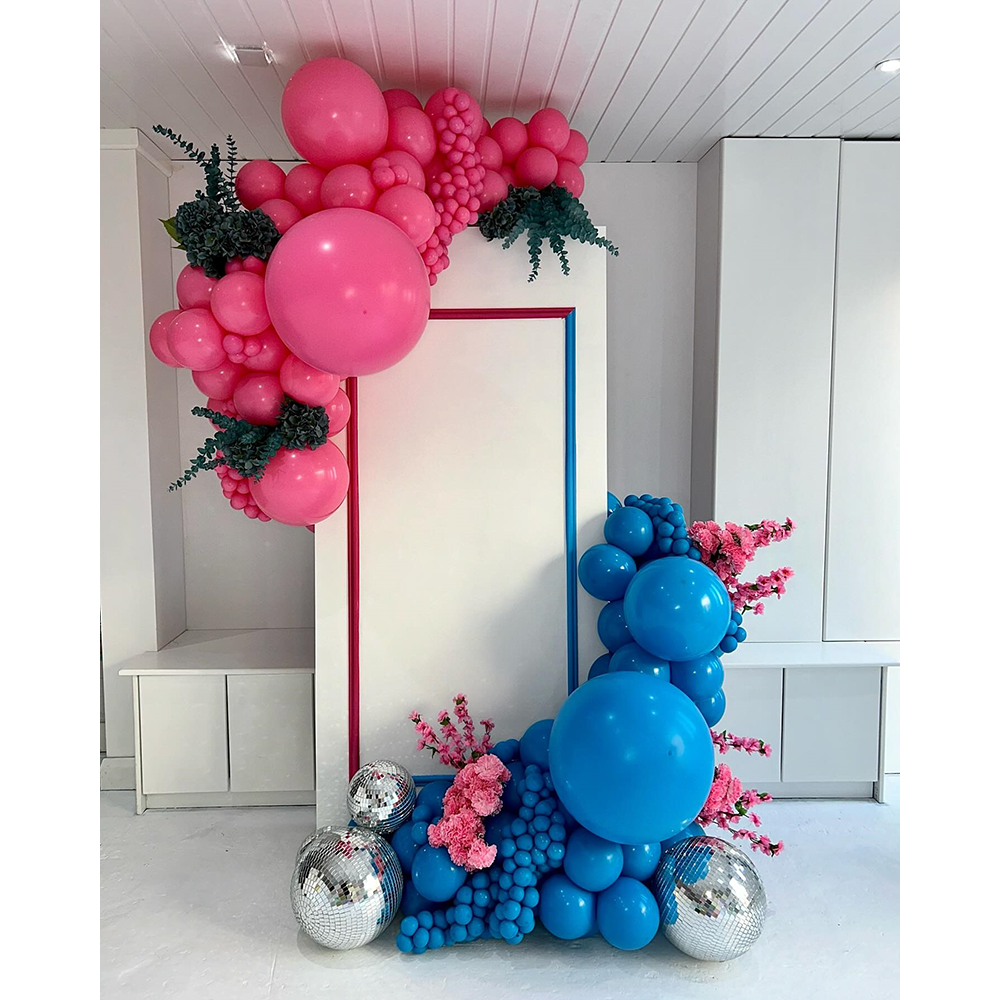 90cm Caribbean Blue Standard Jumbo Latex Balloon 2347