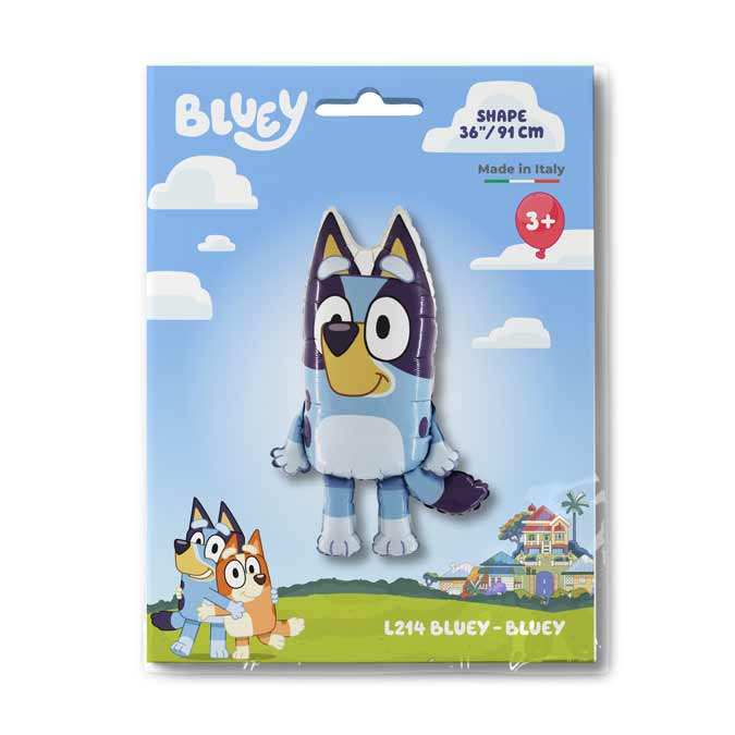 Balon Folie Figurina Bluey 91cm Grabo