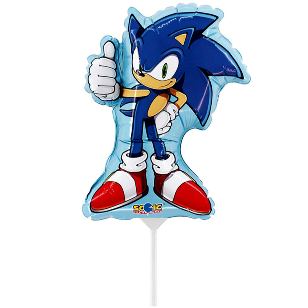 Balon Folie Mini-Figurina Sonic (AER) 24x30cm GRABO