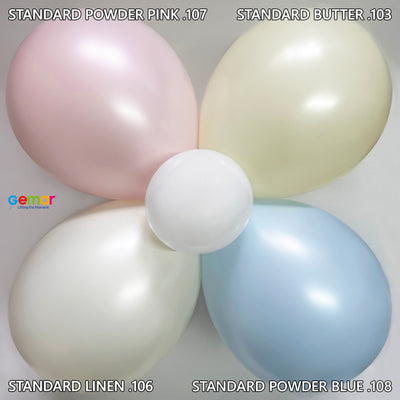 Balon Latex Mini Jumbo 48cm Linen Marshmallow G19.106
