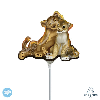 MiniShape Foil Balloon (AIR) Lion King 36cm ANAGRAM 3987802