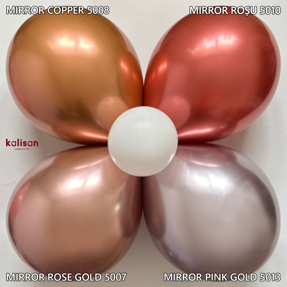 Baloane latex 30cm Copper Mirror 5008