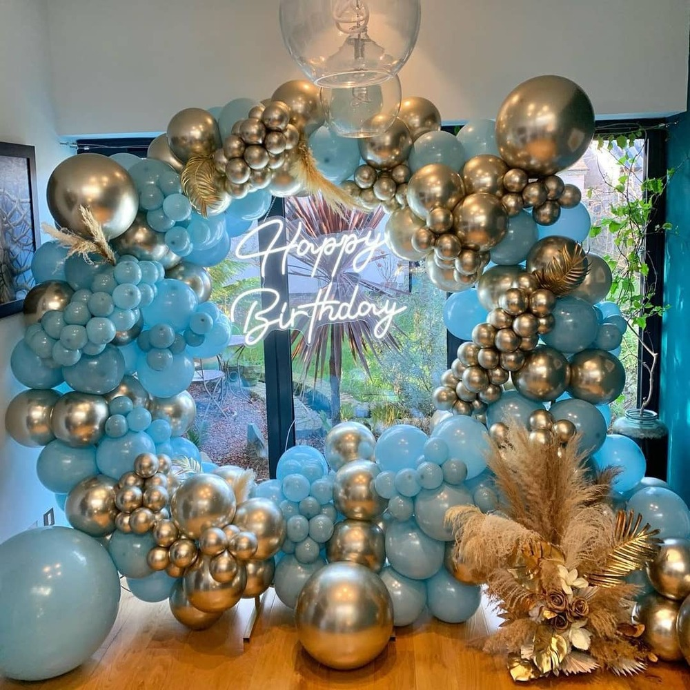 Balon Jumbo Latex 90cm Gold Mirror 5001