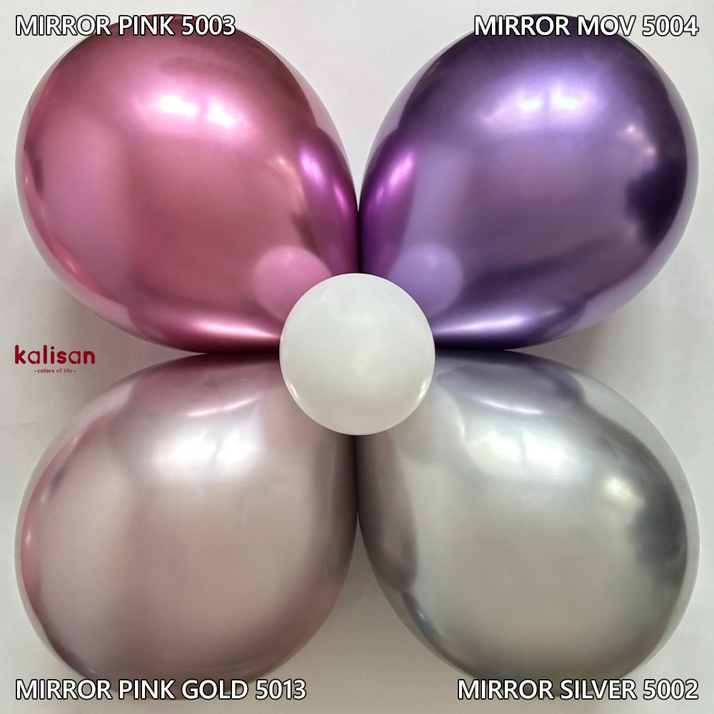 Baloane latex 30cm Mirror Mov 5004