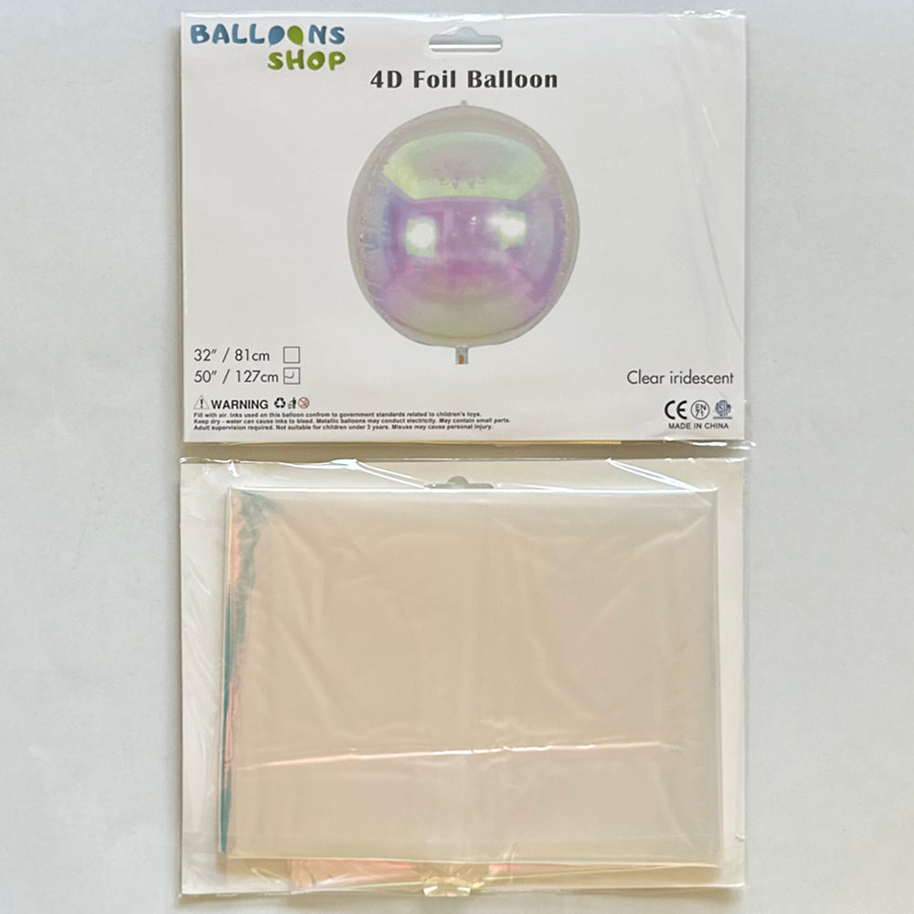 Balon Folie ORBZ Iridiscent 127cm