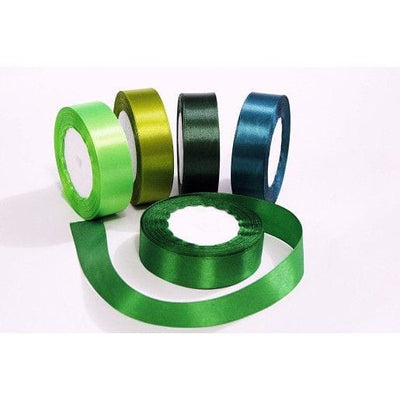 Satin Ribbon 2.5x220cm Dark Green