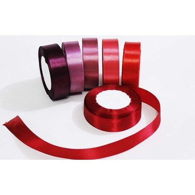 Satin Ribbon 2.5x220cm Red