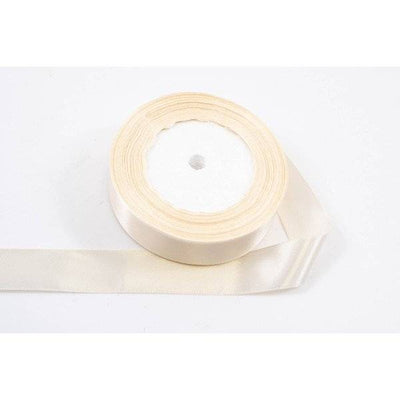Satin Ribbon 2.5x220cm Cream
