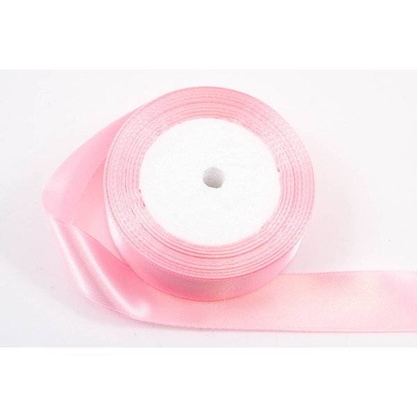 Panglica Satin 2.5x220cm Roz Pudra