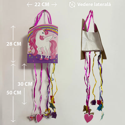 Pull Pinata Rainbow Unicorn Party