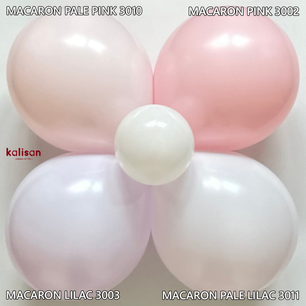 SET 500 Baloane Latex 30cm Macaron Pale Pink 3010 XL