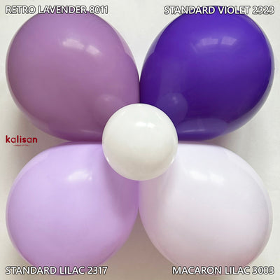 Baloane latex 30cm Violet Standard 2323