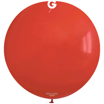 Jumbo Latex Balloon 90cm Red Standard G250.05