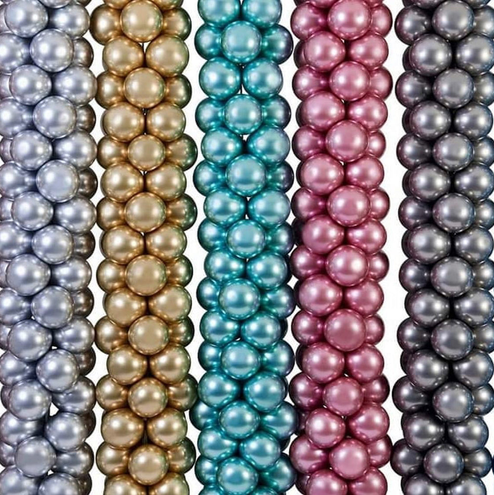 Latex Balloons 33cm Shiny Space Grey GB120.90