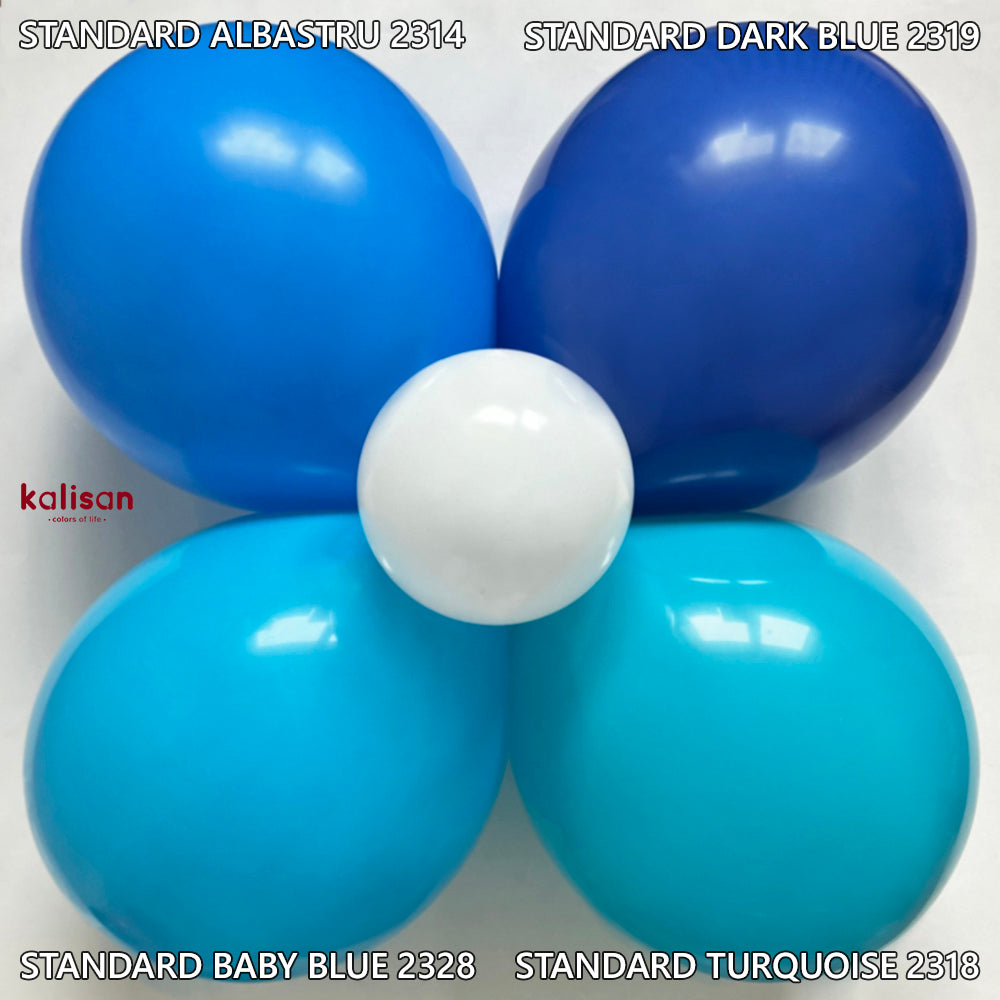 Balon Jumbo Latex 45cm Turquoise Standard 2318