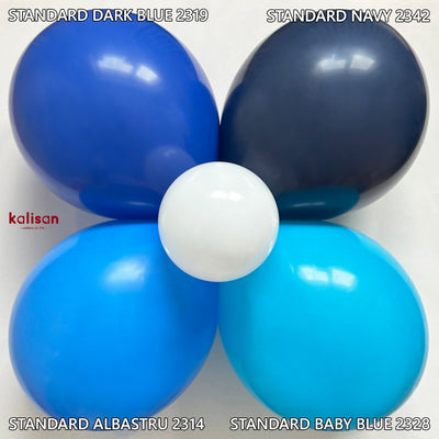 Baloane latex 30cm Dark Blue Standard 2319