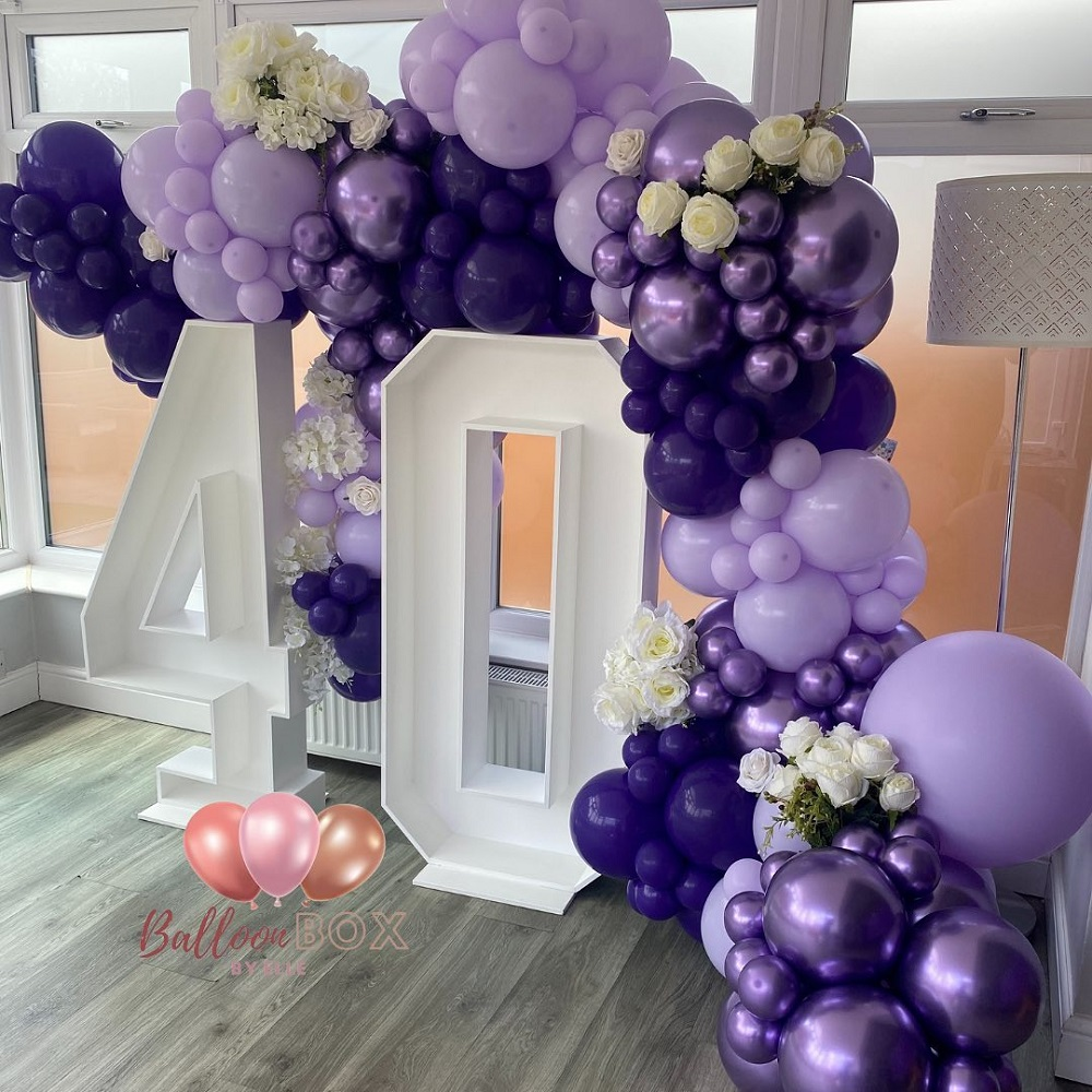 Balon Jumbo Latex 60cm Lilac Standard 2317