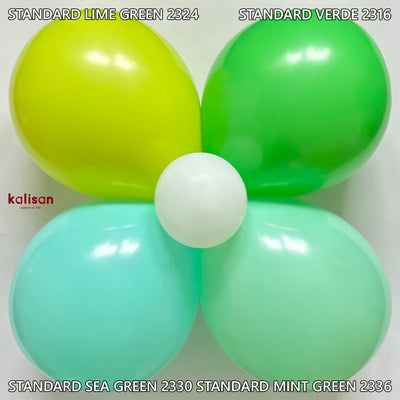 Baloane latex 30cm Mint Green Standard 2336