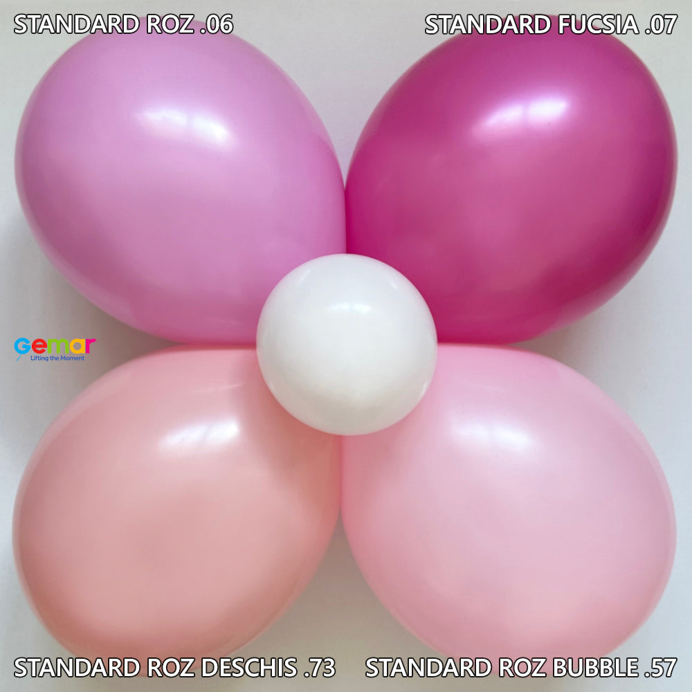 Balon Latex Jumbo 80cm Fucsia Standard G200.07
