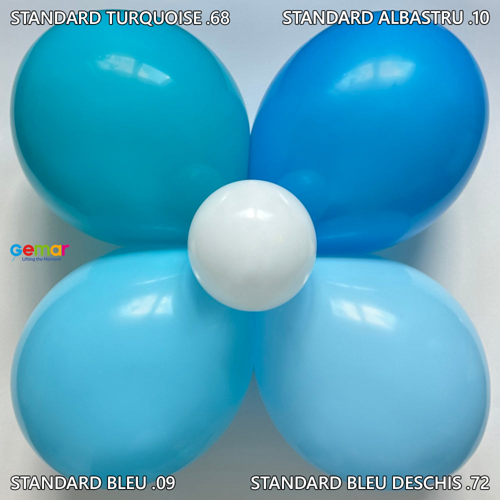 Baloane latex 33cm Standard Bleu G120.009