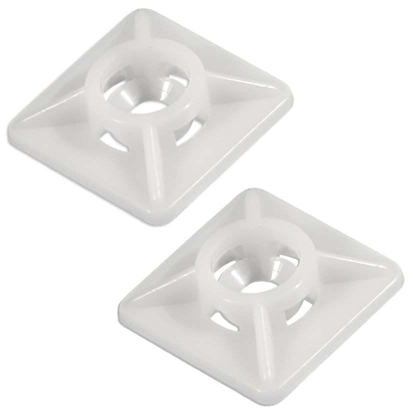 Suport Adeziv pt prindere baloane 27x27mm ALB