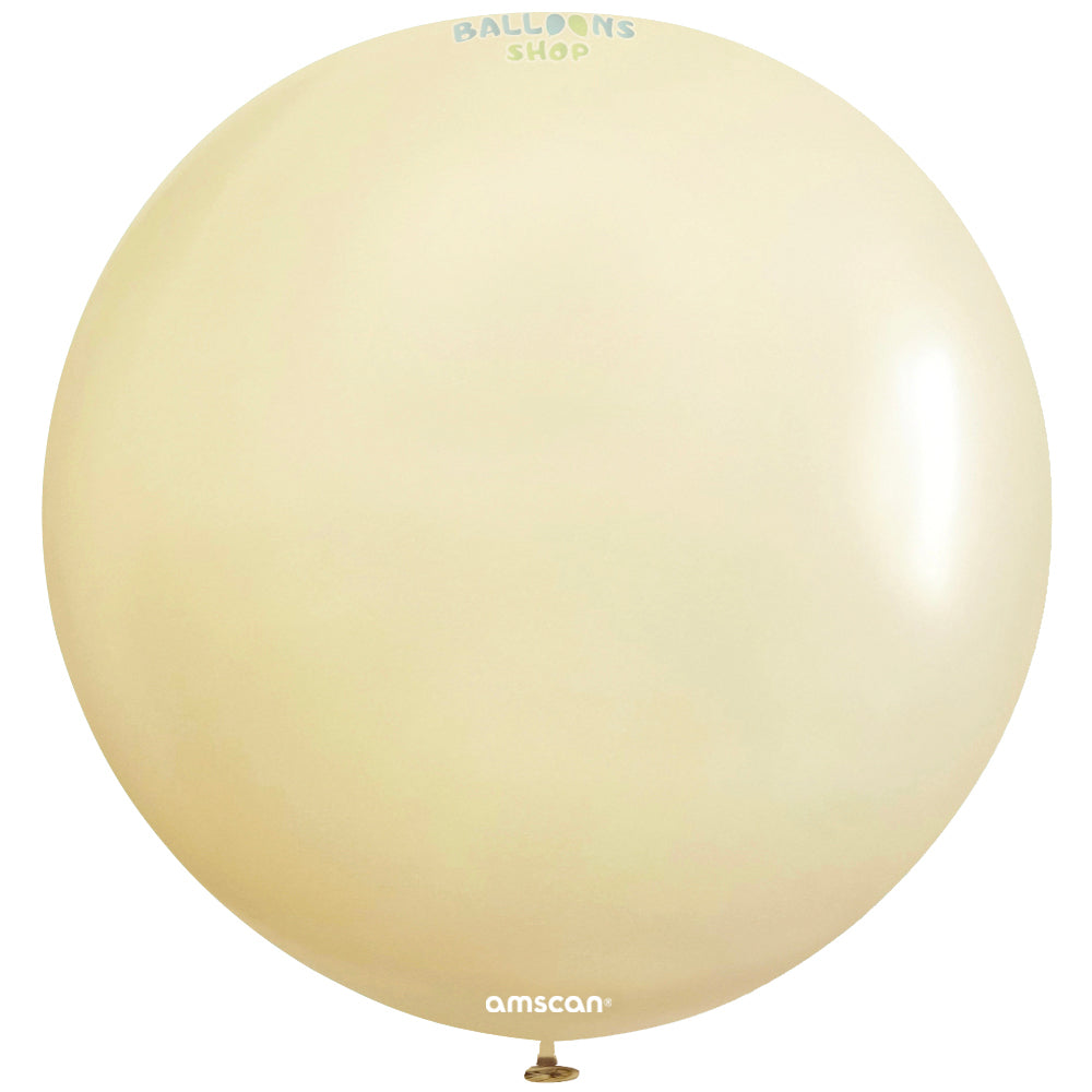 Jumbo Fashion Sand Latex Balloon 61cm Amscan 9917519
