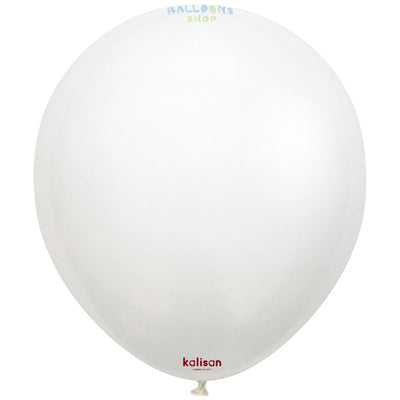 Baloane Latex 30cm Alb Standard 2312