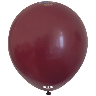 Baloane latex 30cm Burgundy Standard Kalisan 2340