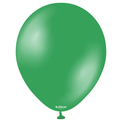 Baloane latex 28cm Green Metalic Kalisan 7013