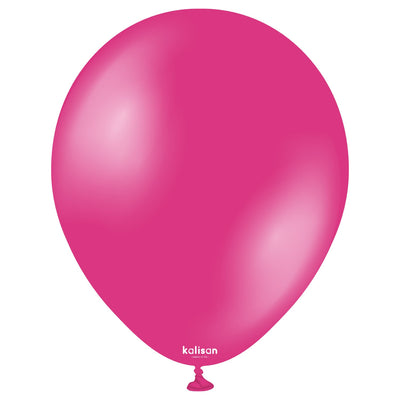 Baloane latex 28cm Fucsia Metalic Kalisan 7022