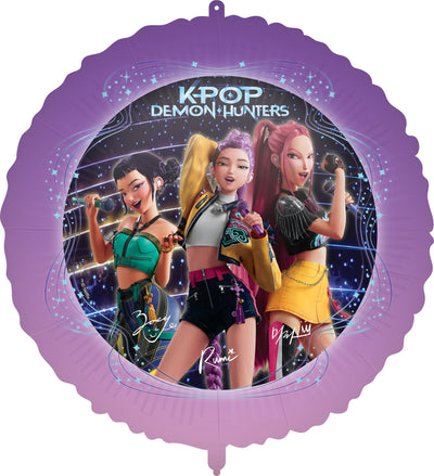 Balon Folie 46cm K-POP Demon Hunters