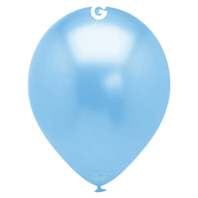 Baloane Latex 26cm Bleu Metalic GM90.35