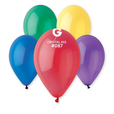 Baloane Latex 30cm Cristal Multicolor G110.87