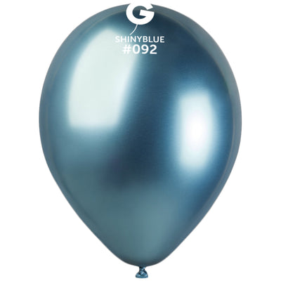Baloane Latex 33cm Shiny Albastru GB120.92