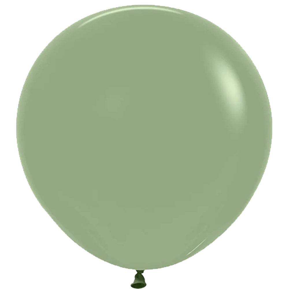 Baloane latex Jumbo Eucalyptus 40cm